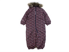 Name It dark sapphire floral jumpsuit